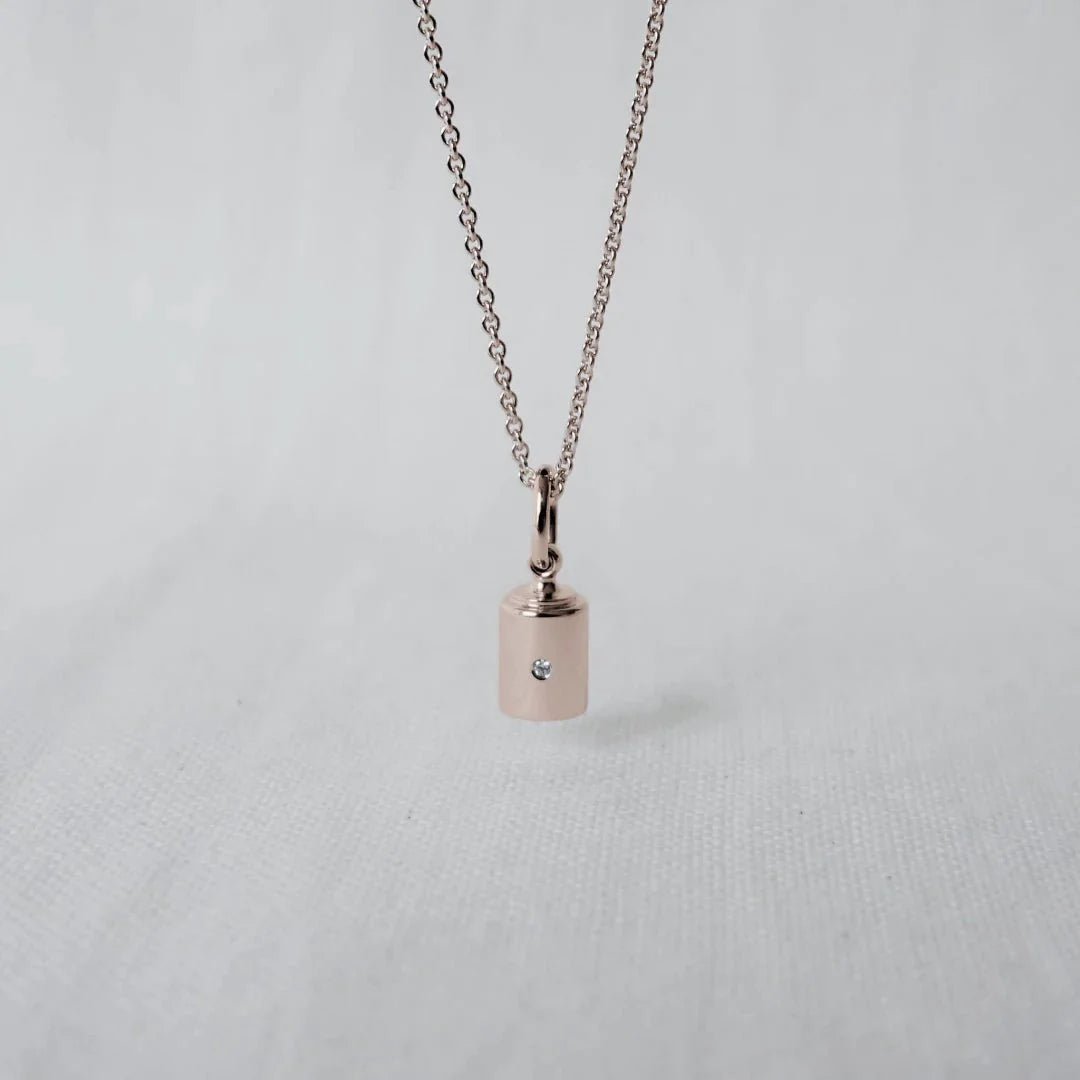 Emotion Necklace - 4 Diamonds - Mon Petit Poids