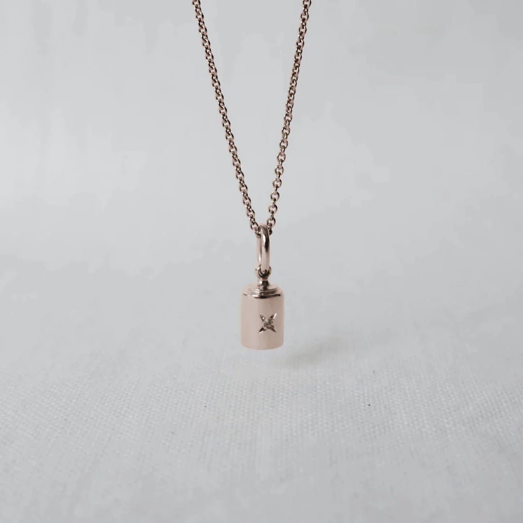 Emotion Spark Necklace - 4 Diamonds - Mon Petit Poids